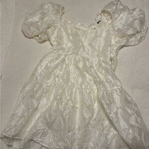 Bardot Ivory Textured Dress